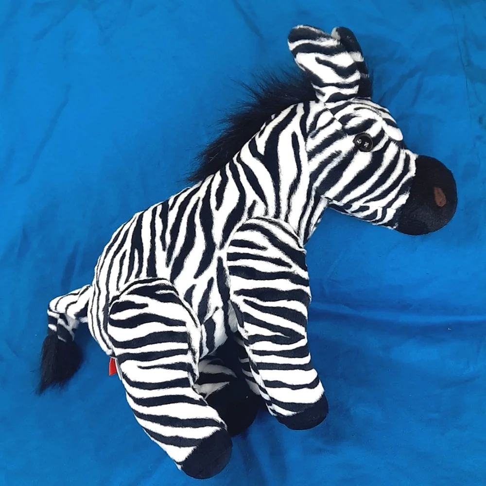 Wild Republic Zebra Plush Stuffed Animal Toy
